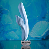 Playboy Pleasure In Bloom USB Rechargeable Thrusting Vibrator VIBRATORS-RABBIT-MULTI